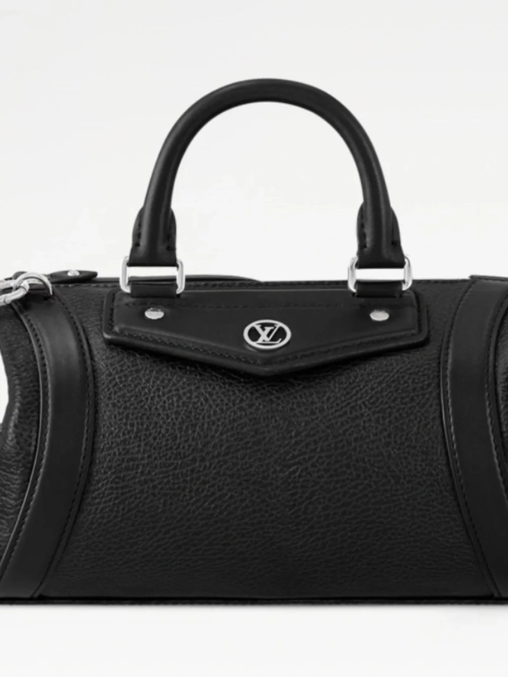 Pixel Lambskin LV Biker PM Black